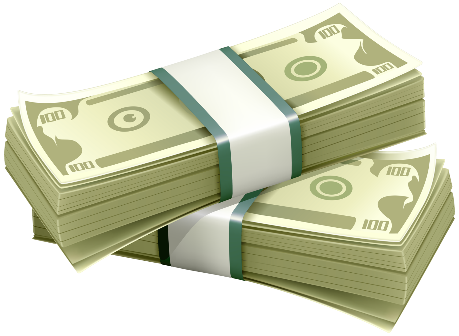 stacks of money clipart