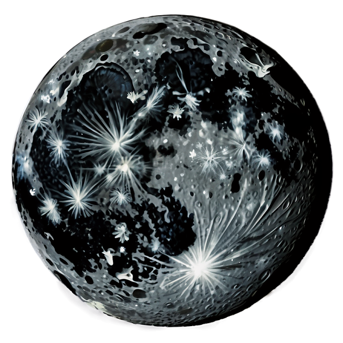 a black and white image of the moon
