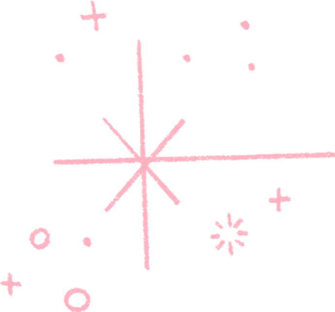 a drawing of a cross and two arrows