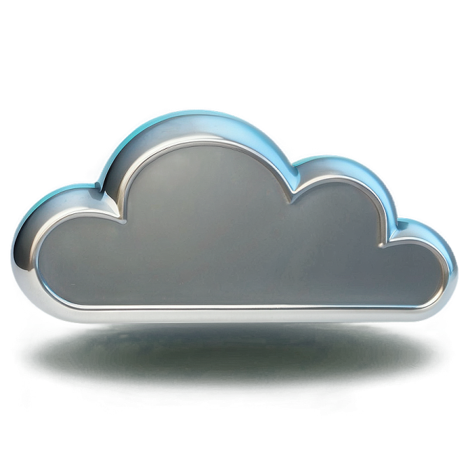 a cloud shaped cookie cutter on a white background