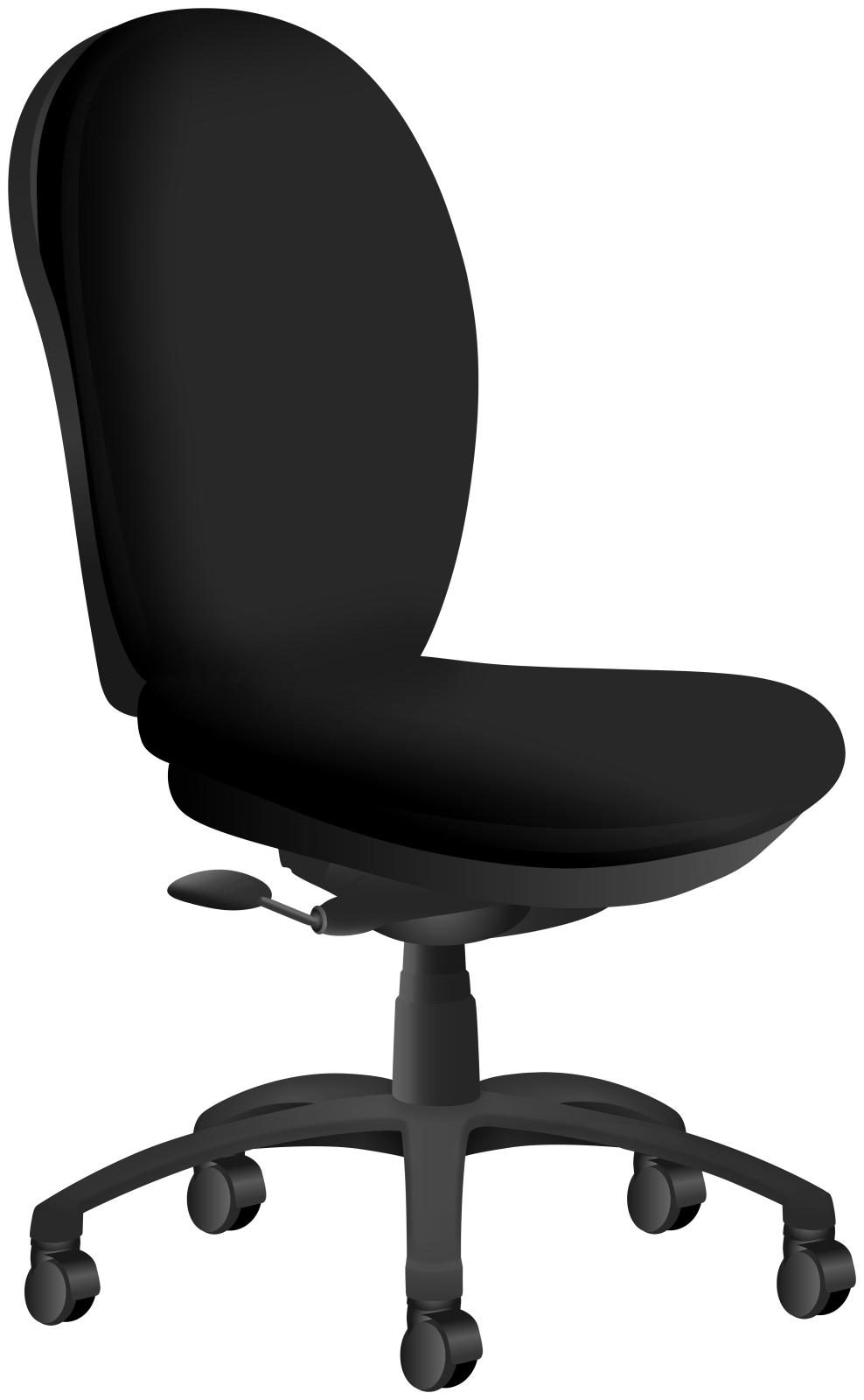 a black office chair
