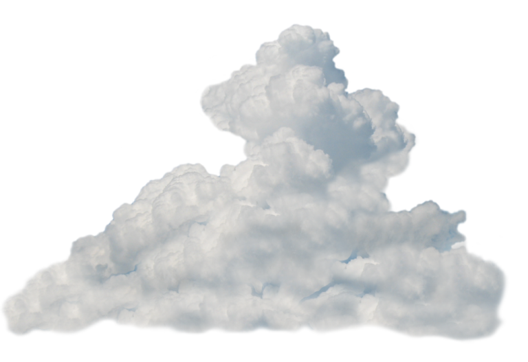 a cloud in the sky