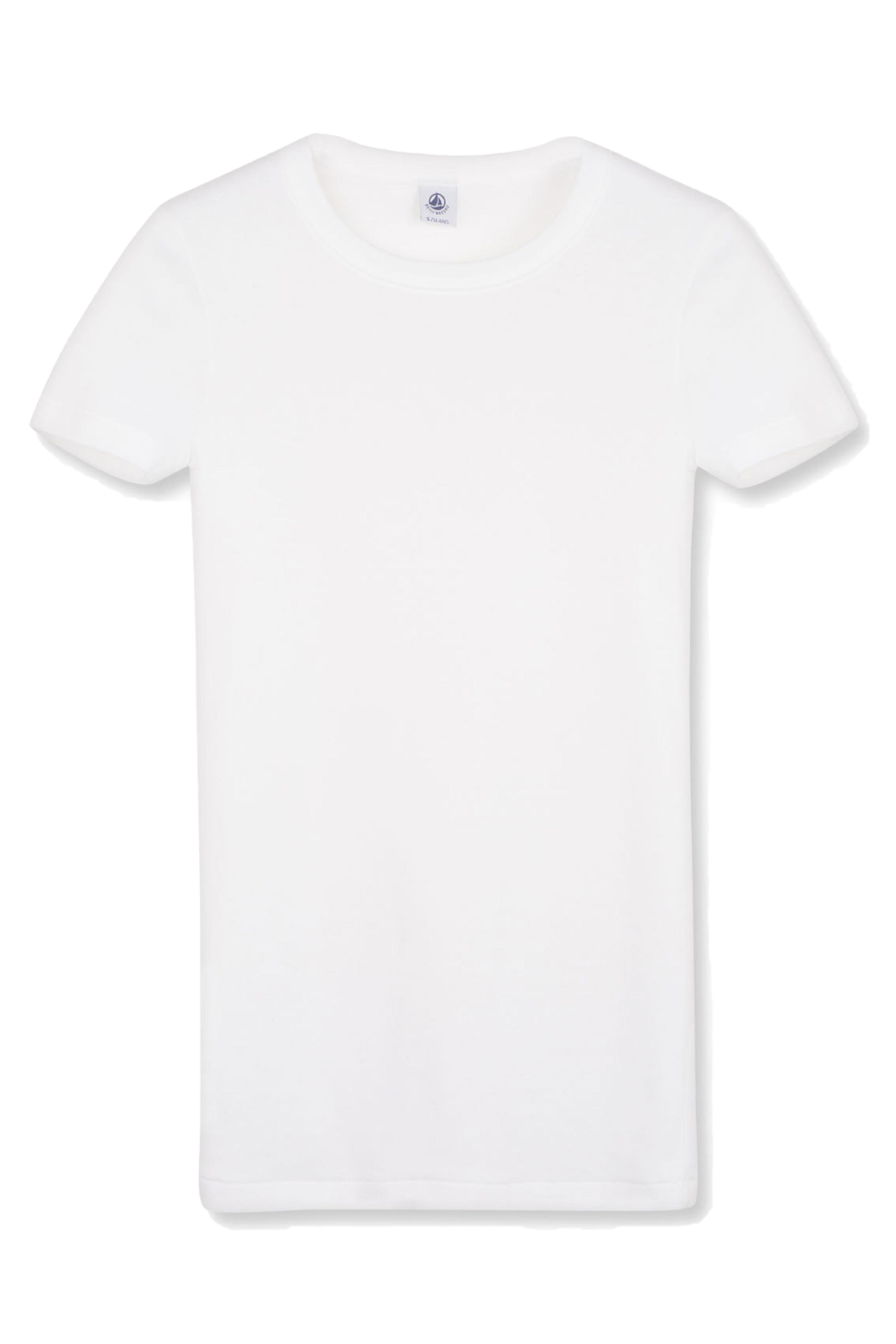 a white t - shirt
