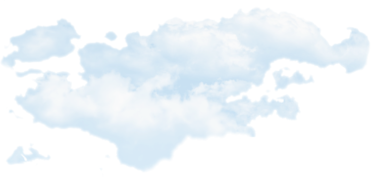 white clouds in the sky