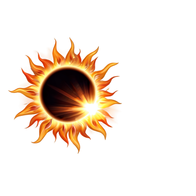 a black hole in the middle of a white background