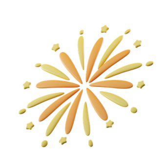 an orange and yellow flower on a white background