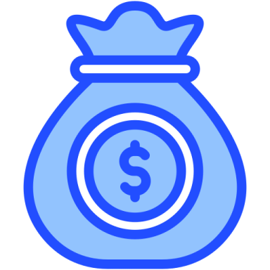 a bag of money