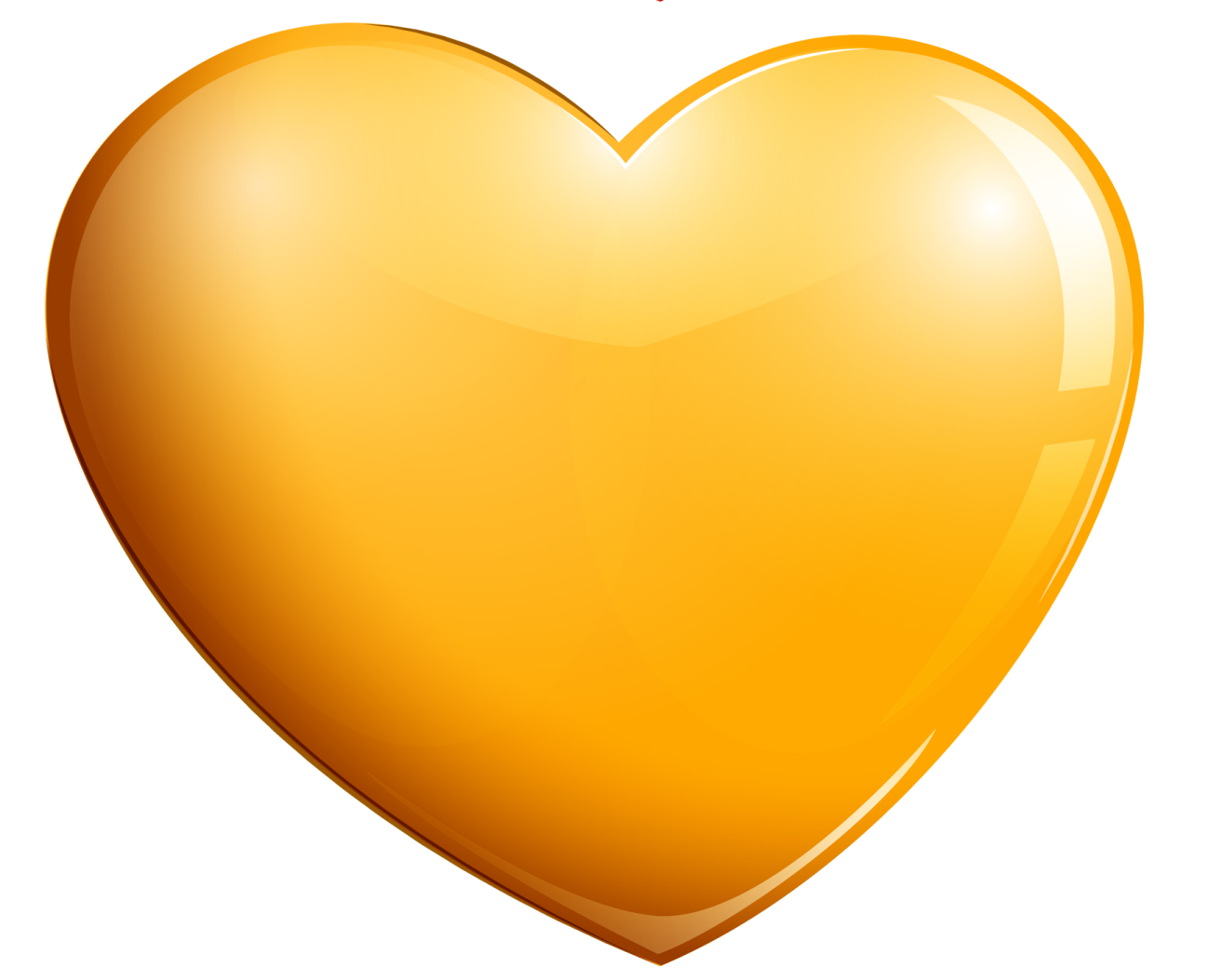 a yellow heart icon