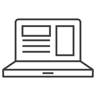 a laptop with a document on it