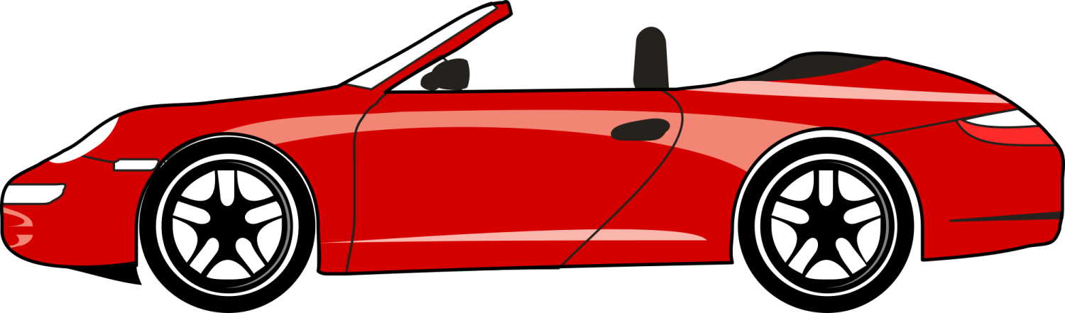 a red sports car