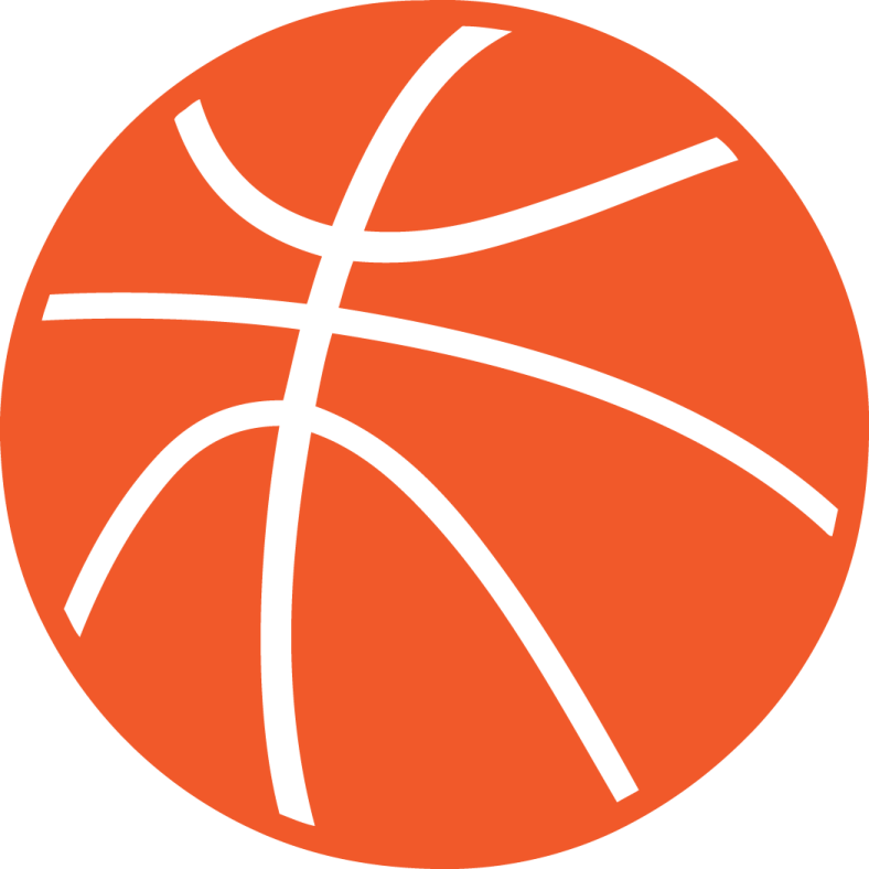 a basketball ball on a white background