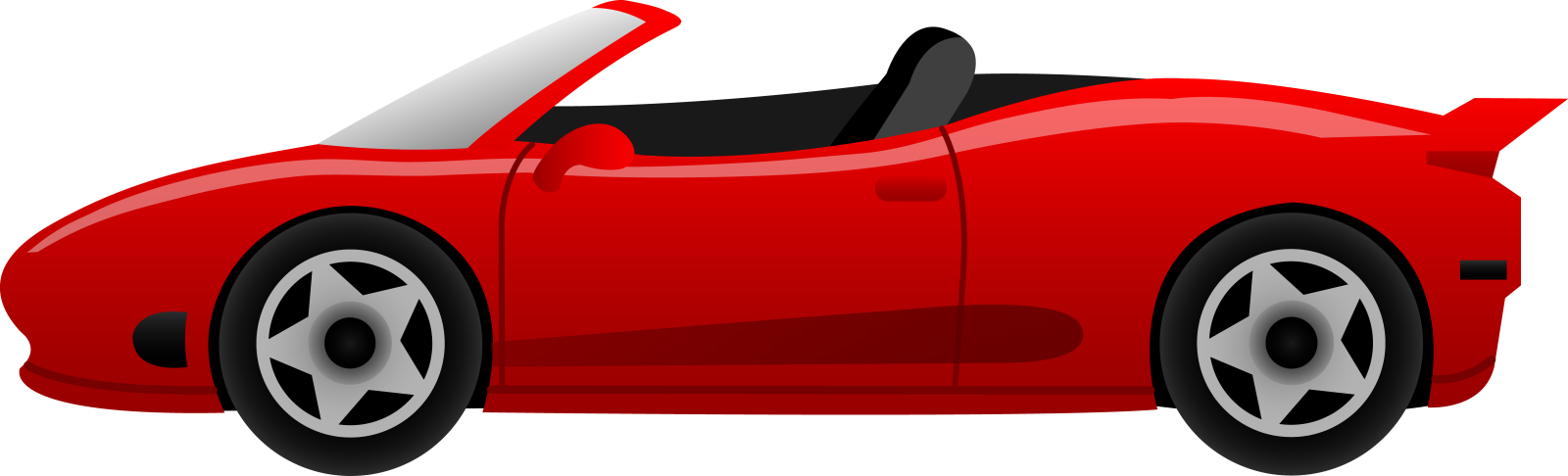 a red sports car