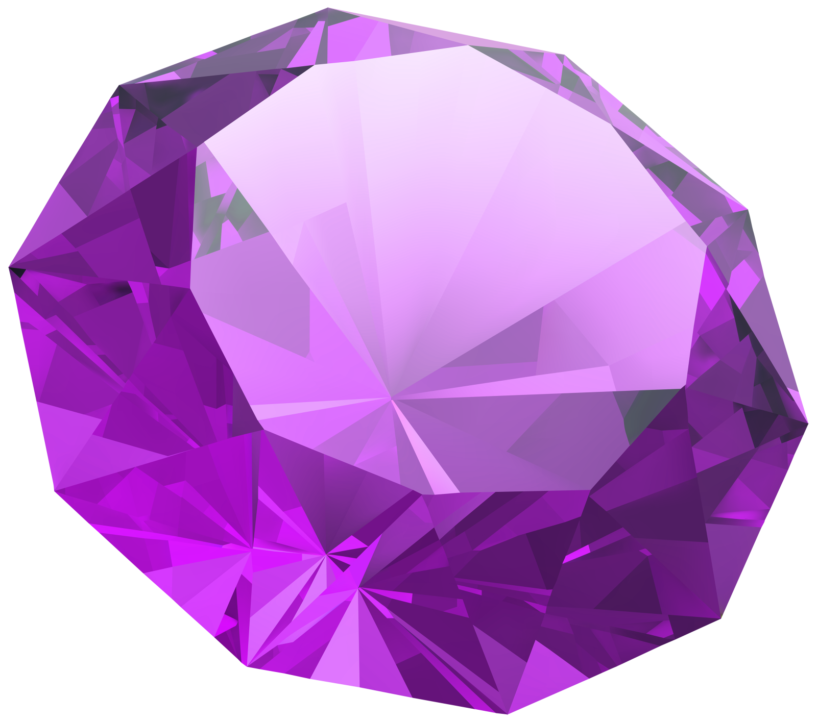 a purple diamond on a white background