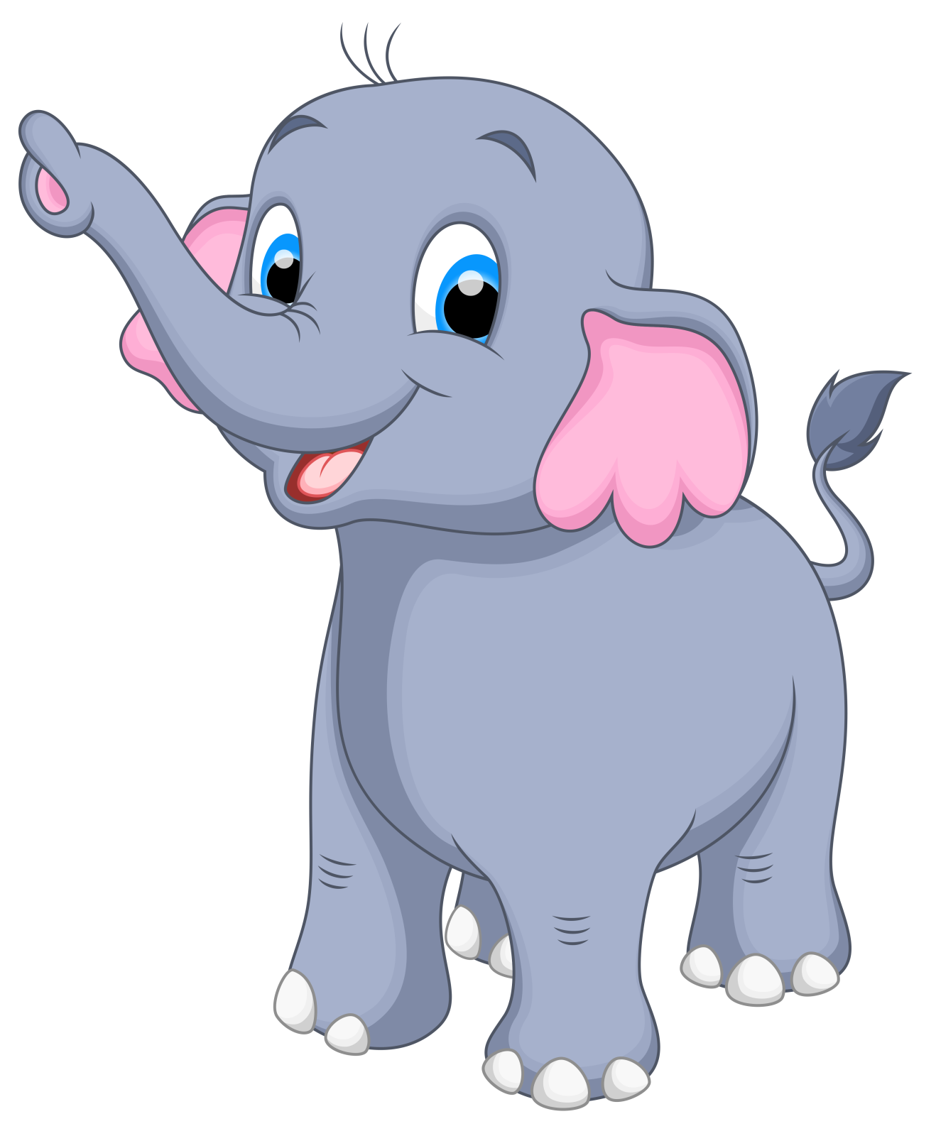 cute baby elephant cartoon