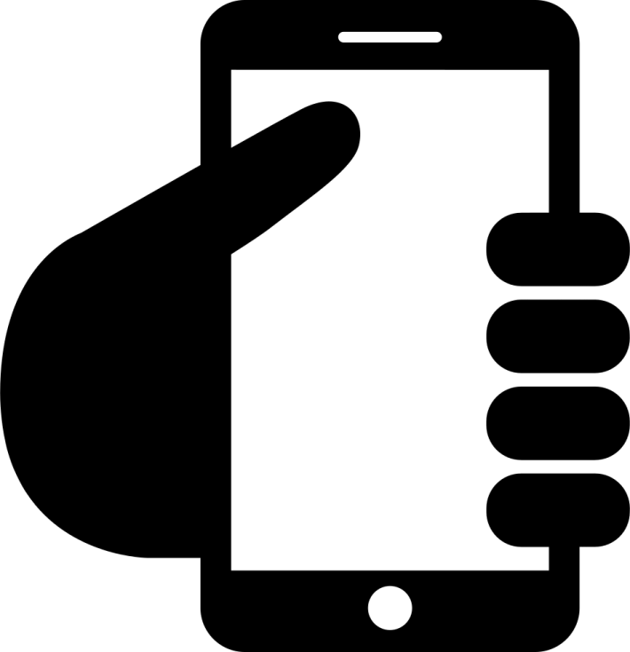 a hand holding a cell phone