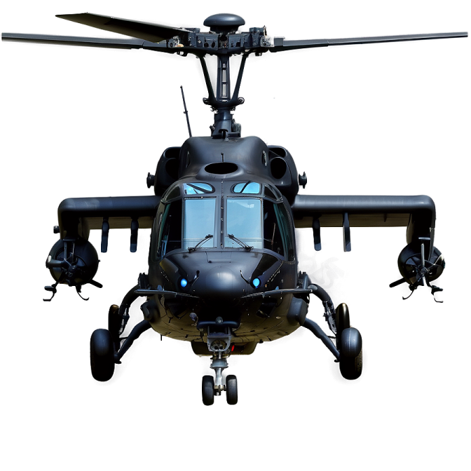a black helicopter on a white background