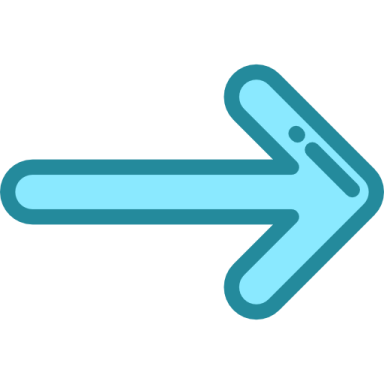 a blue arrow pointing to the right