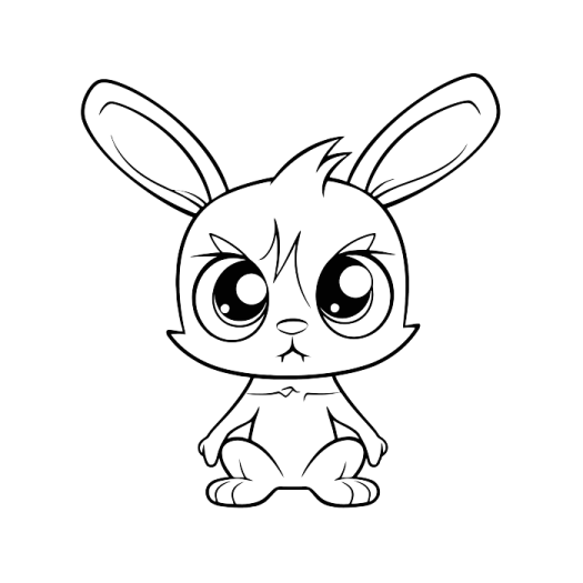 how to draw a cute rabbit