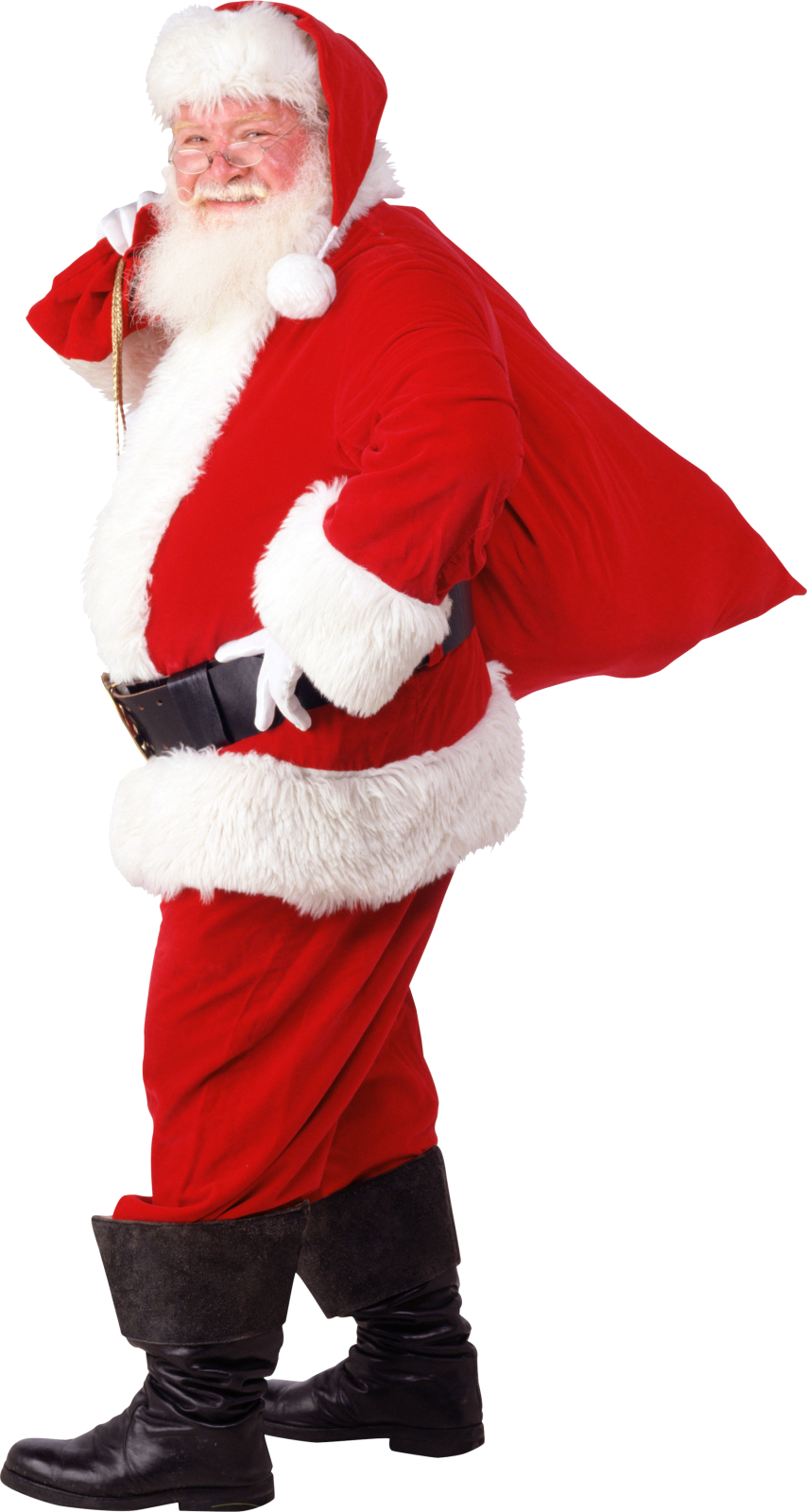 a man dressed as santa claus