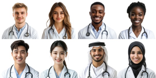 a group of doctors