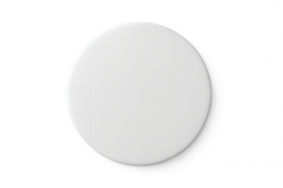 a white wall mounted light with a round shape