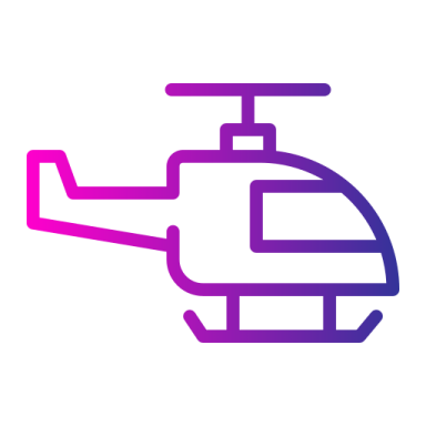 a helicopter icon