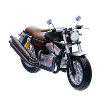 an image of a motorcycle on a white background