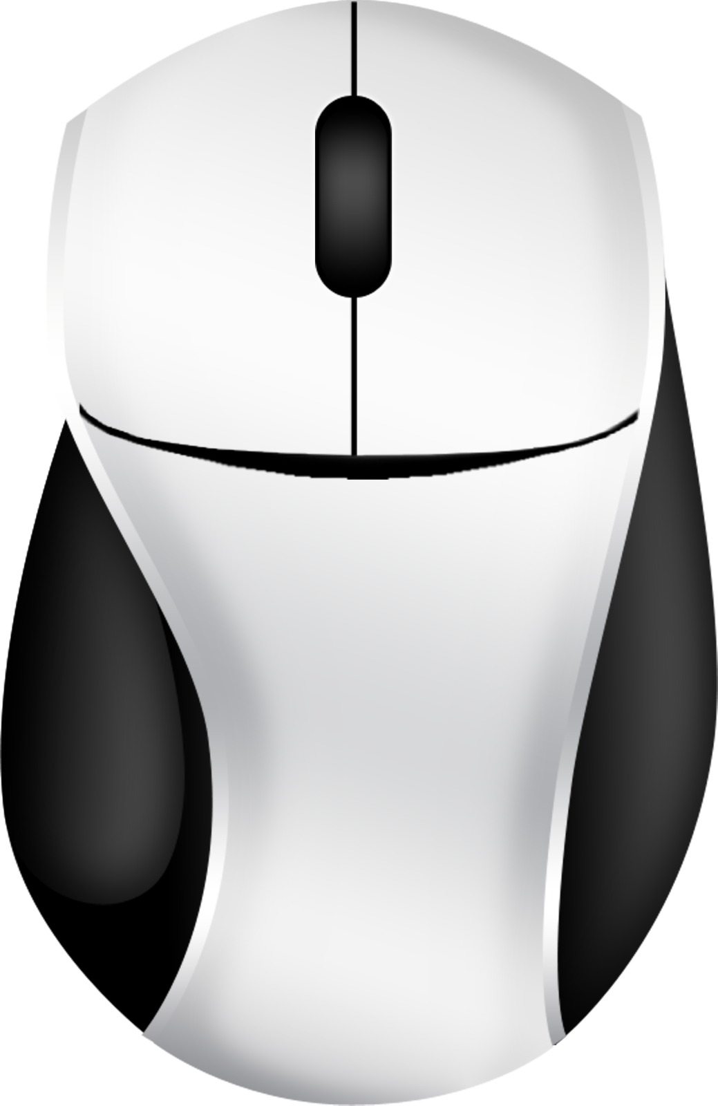 a computer mouse on a white background