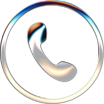 an image of a phone in a circle