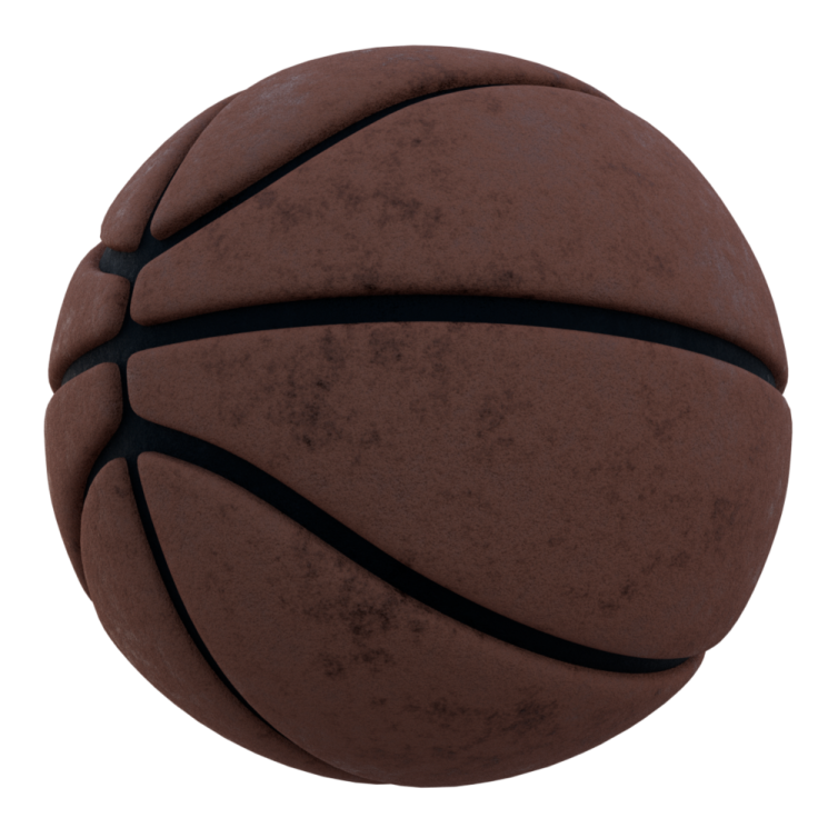 a basketball ball on a white background