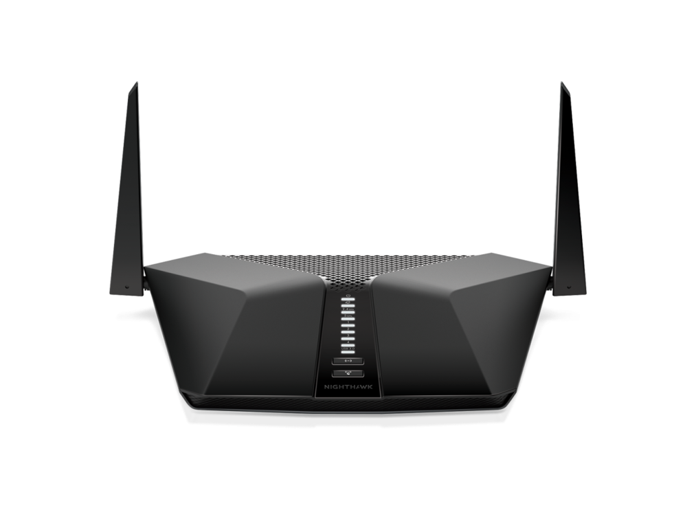 the asus wireless route route controller is shown in black