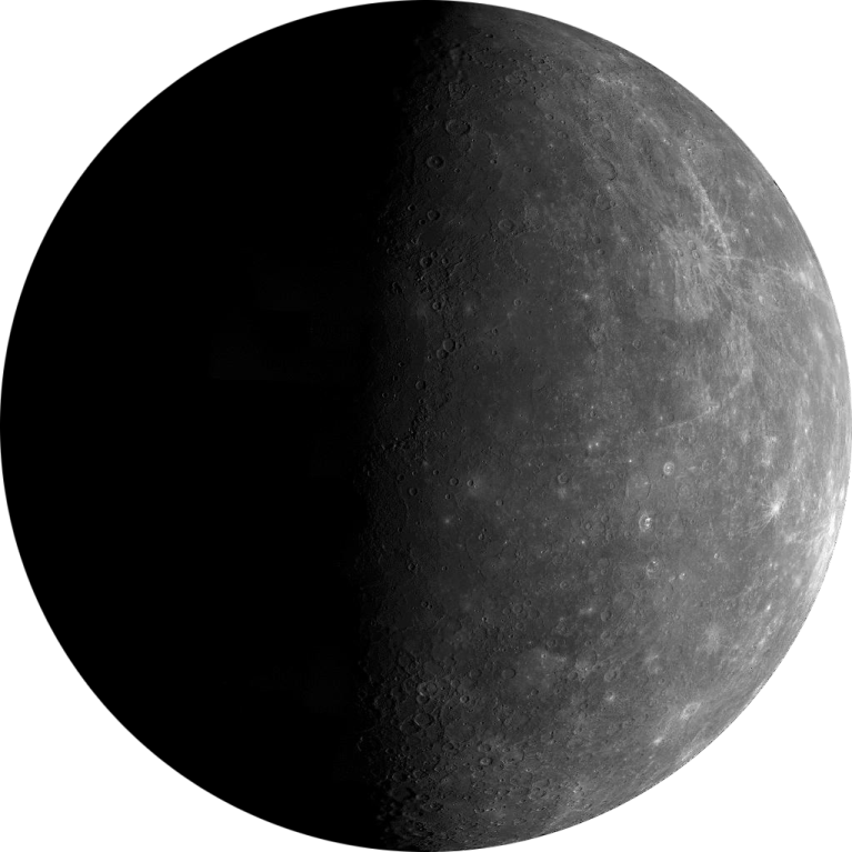 an image of the moon in black and white