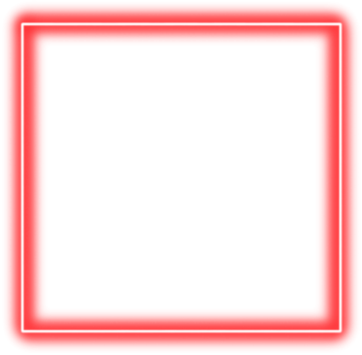 a square frame with a white background