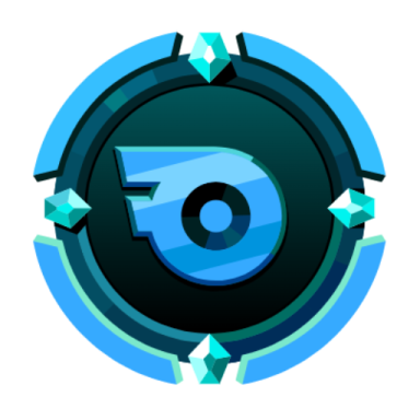 a circular icon with the letter c in it