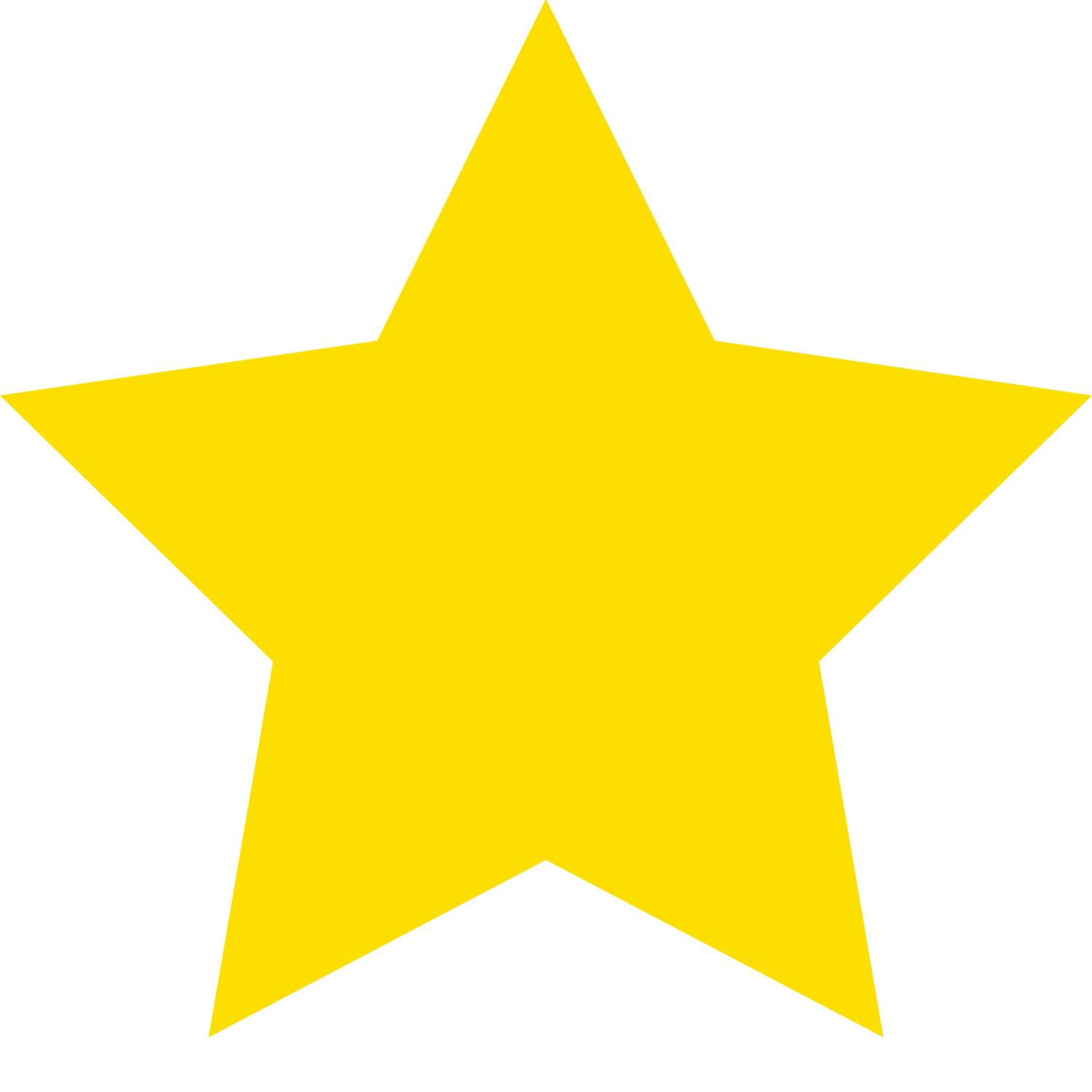 a yellow star