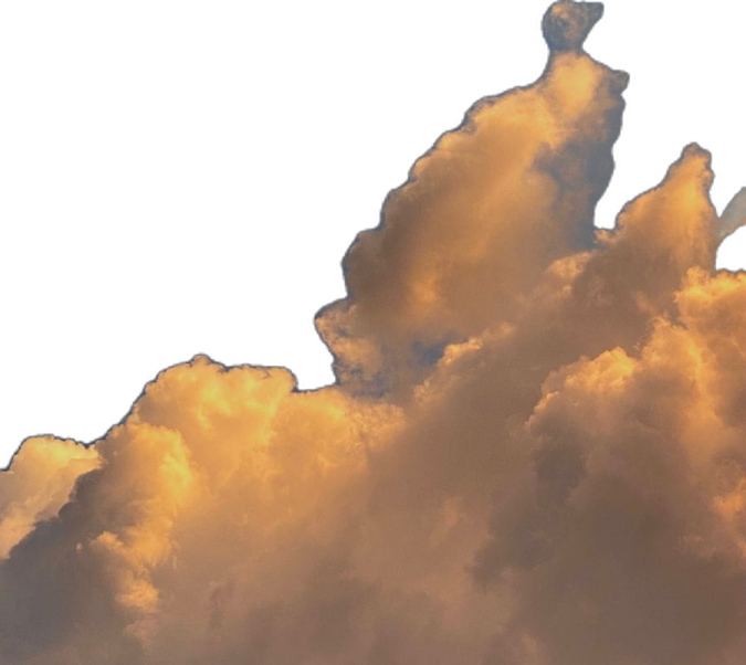 the clouds are white
