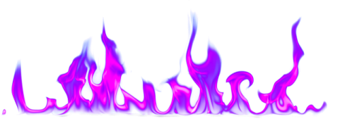 fire flames on a white background