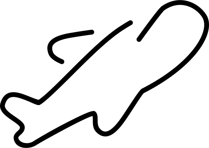 a black and white drawing of a rocket