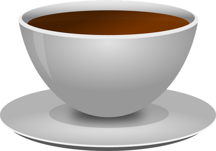 a cup of coffee