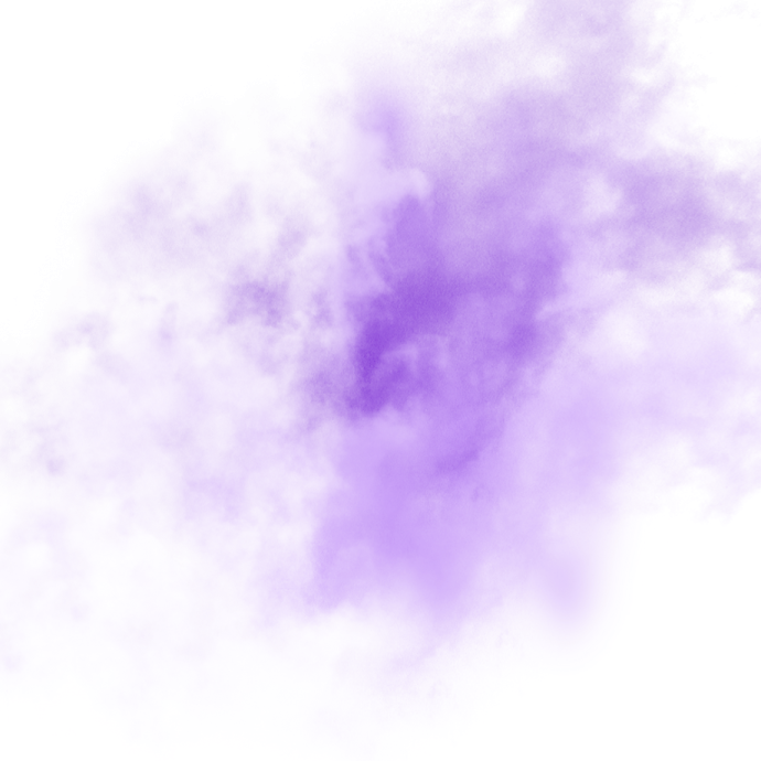purple smoke on a white background