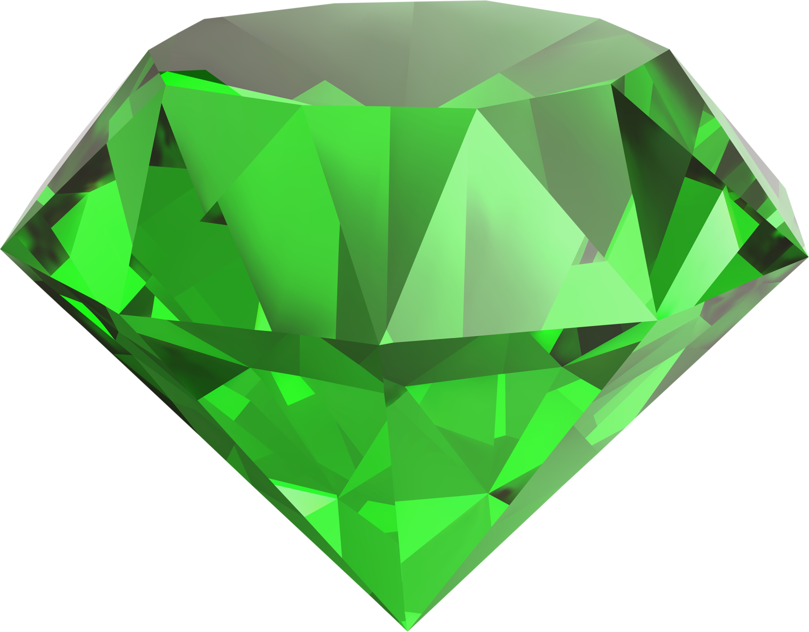 a green diamond