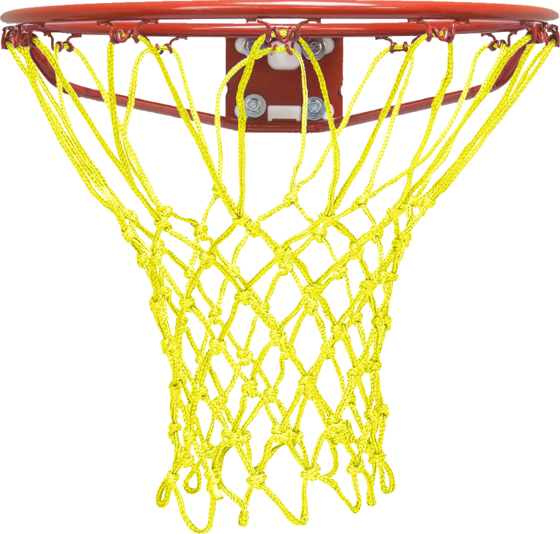 a basketball net with ropes attached to it