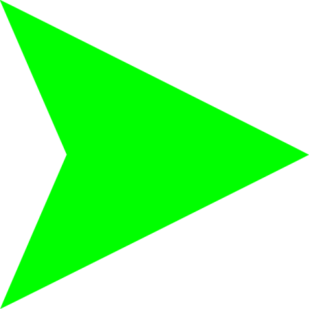 a green triangle icon