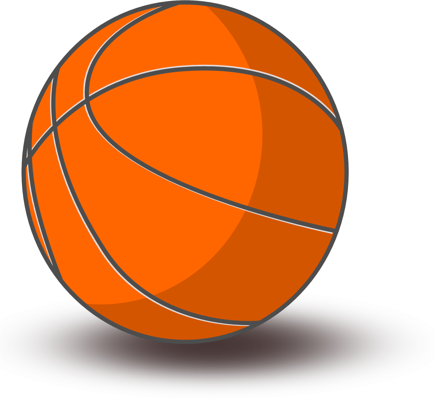 a basketball ball on a white background