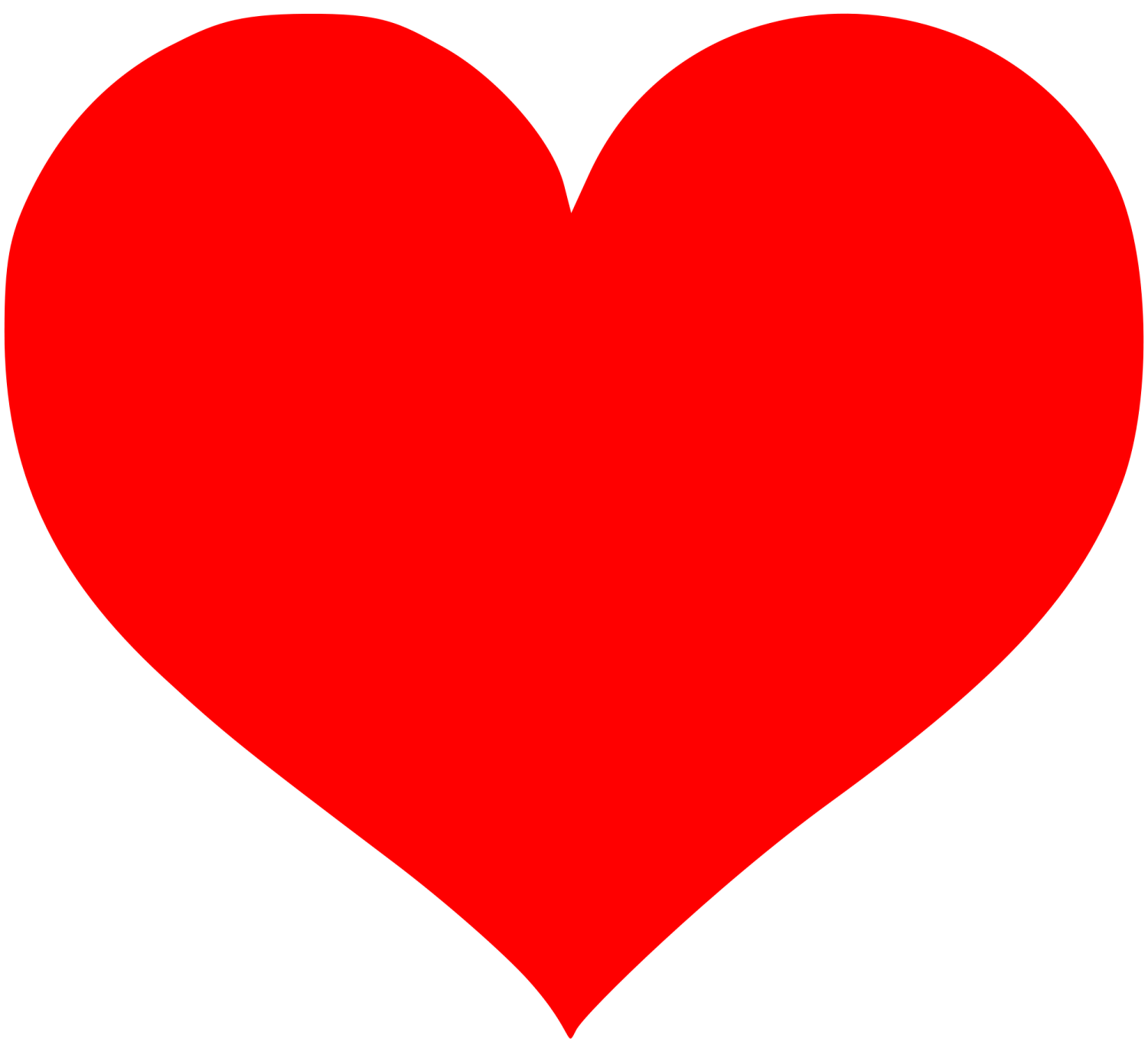 a red heart