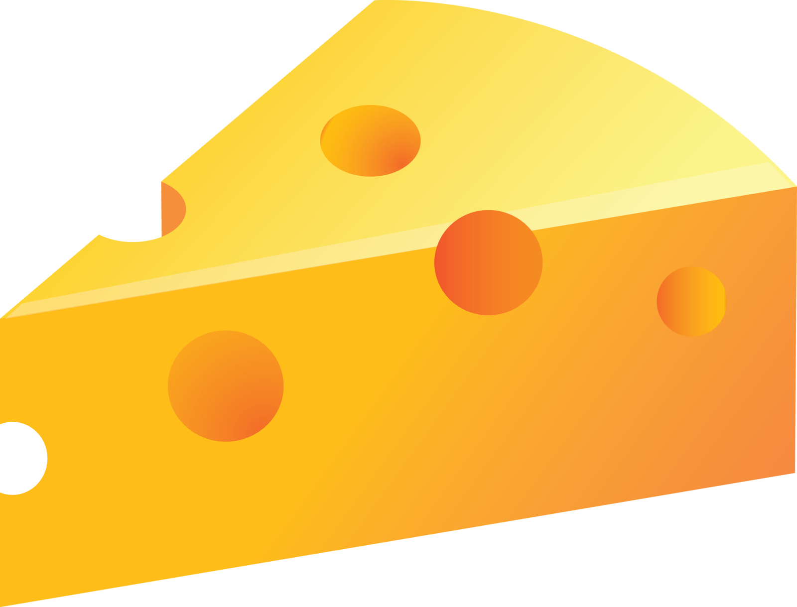 a piece of cheese