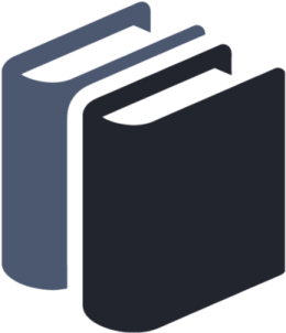 a black book with a white background