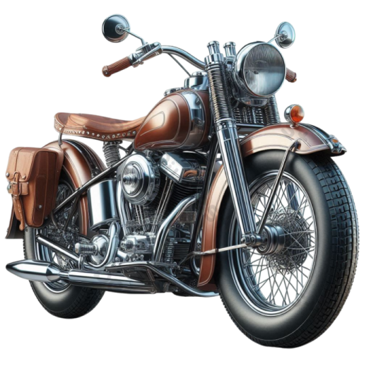 an old motorcycle is shown on a white background