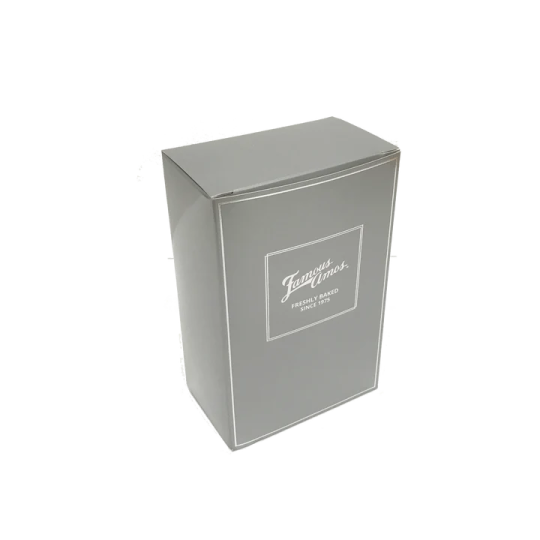 a black and white box with the lid open