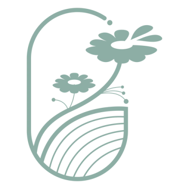 the logo for a flower shop